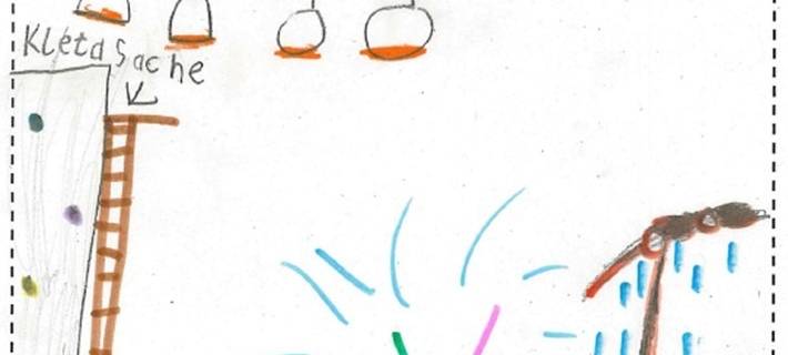 Kinder gestalten Spielplatz in Niederdielfen