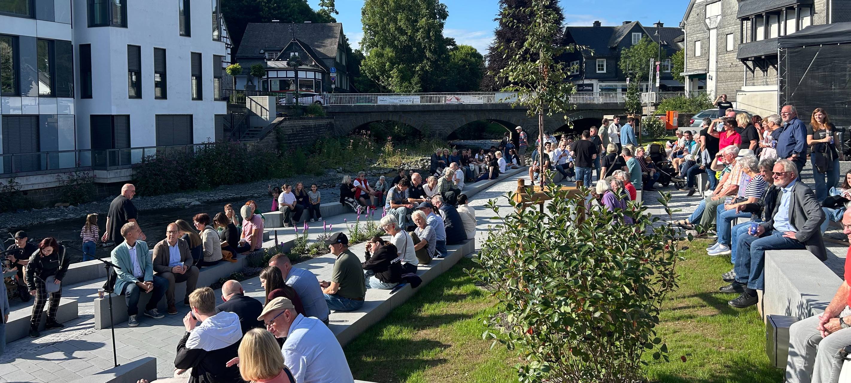 Bad Berleburg hat neuen Marktplatz