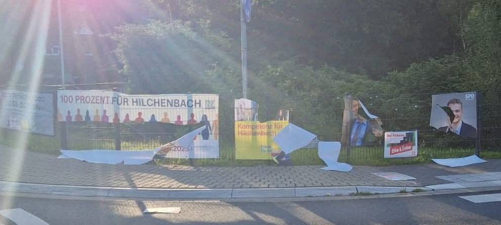 Zerstörungswut in Hilchenbach
