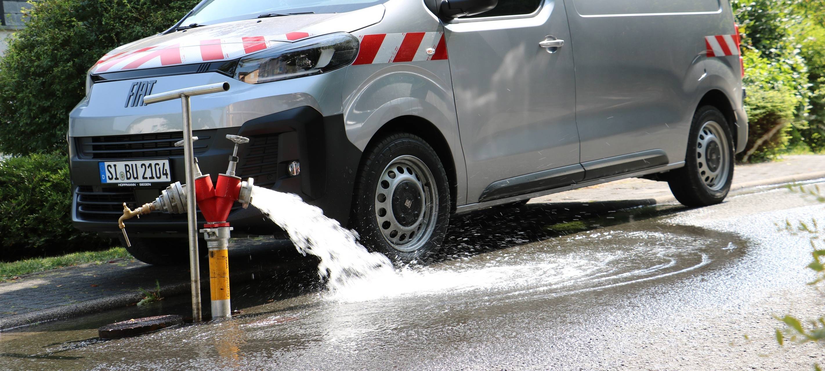 Die Gemeindewerke führen aktuell umfassende Spülungen der Trinkwasserleitungen durch.