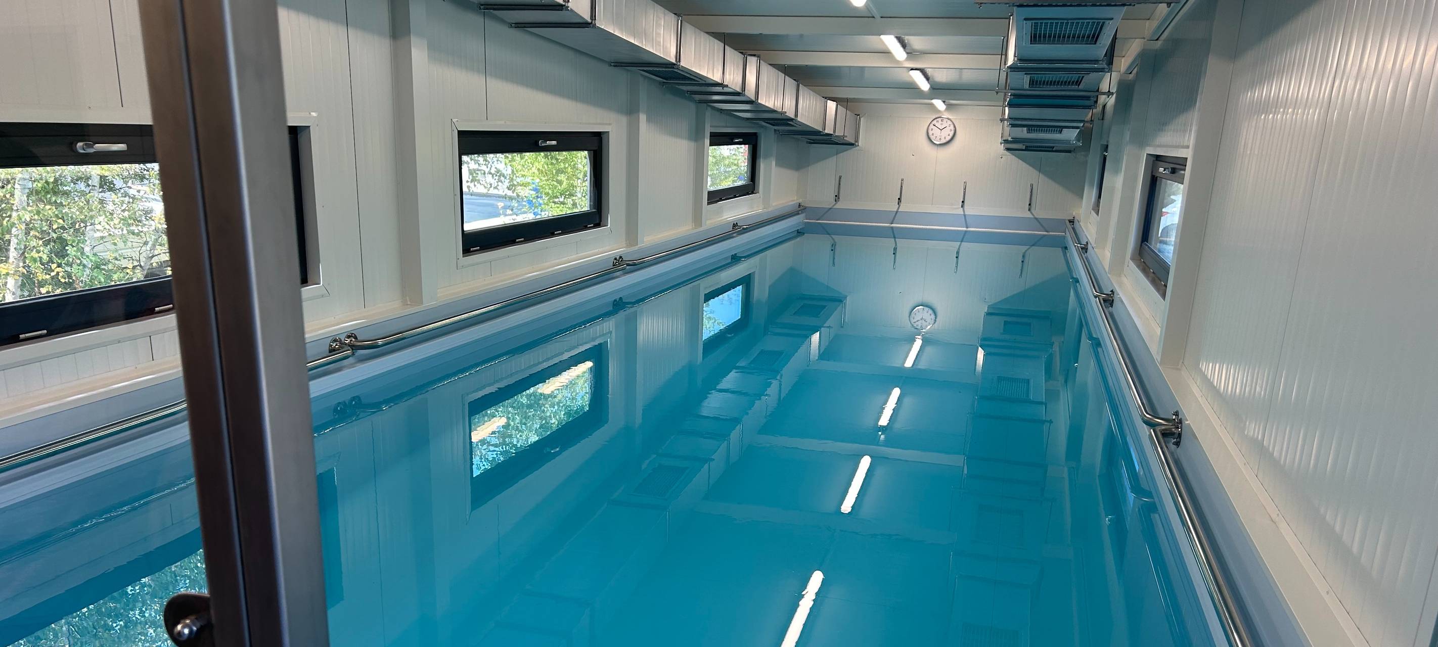 Schwimmbox wird gut angenommen