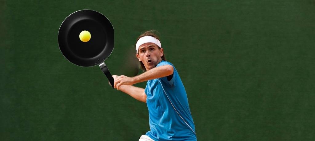 Bratpfannen-Tennis: So funktioniert der Spaß in Erndtebrück
