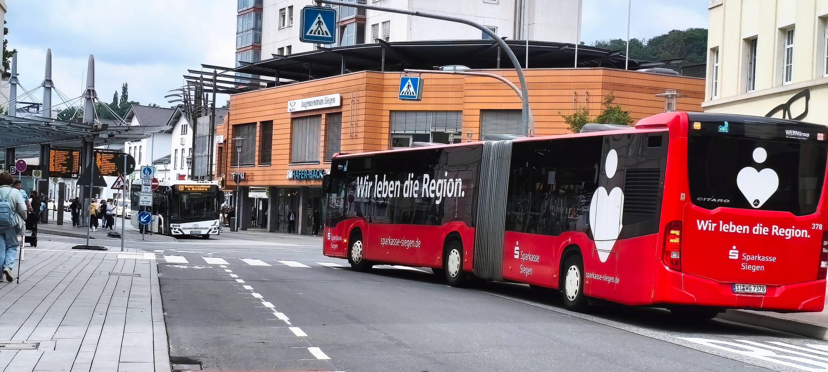 Geänderte Verkehrsführungen