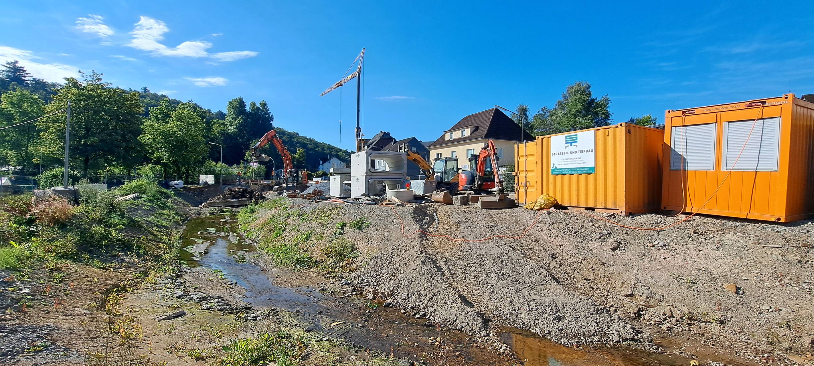Bauarbeiten kommen voran