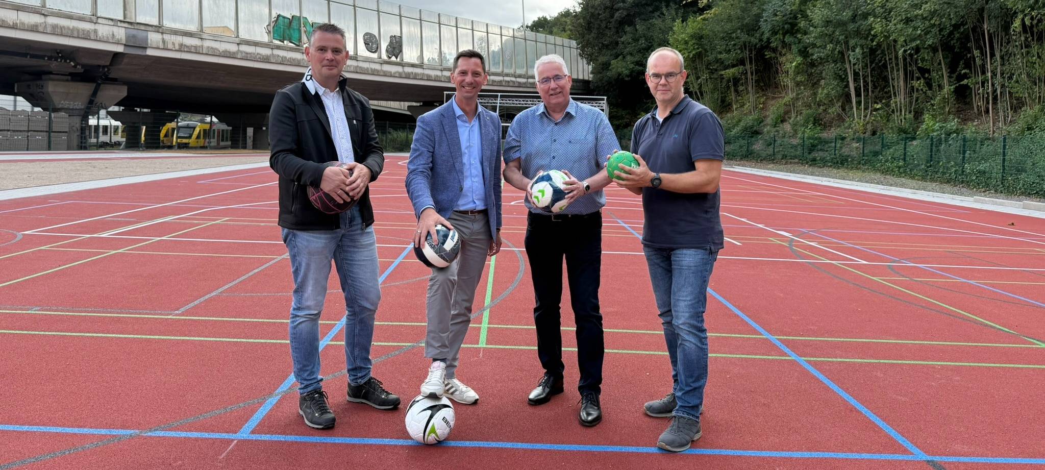 Neue Sportanlage mitten in Siegen
