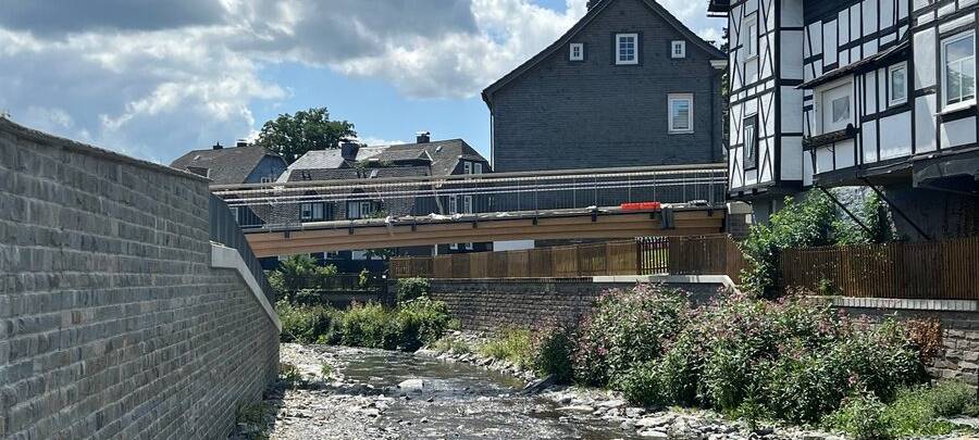 Die Odebornquerung ist die "Brücke gegen das Vergessen".