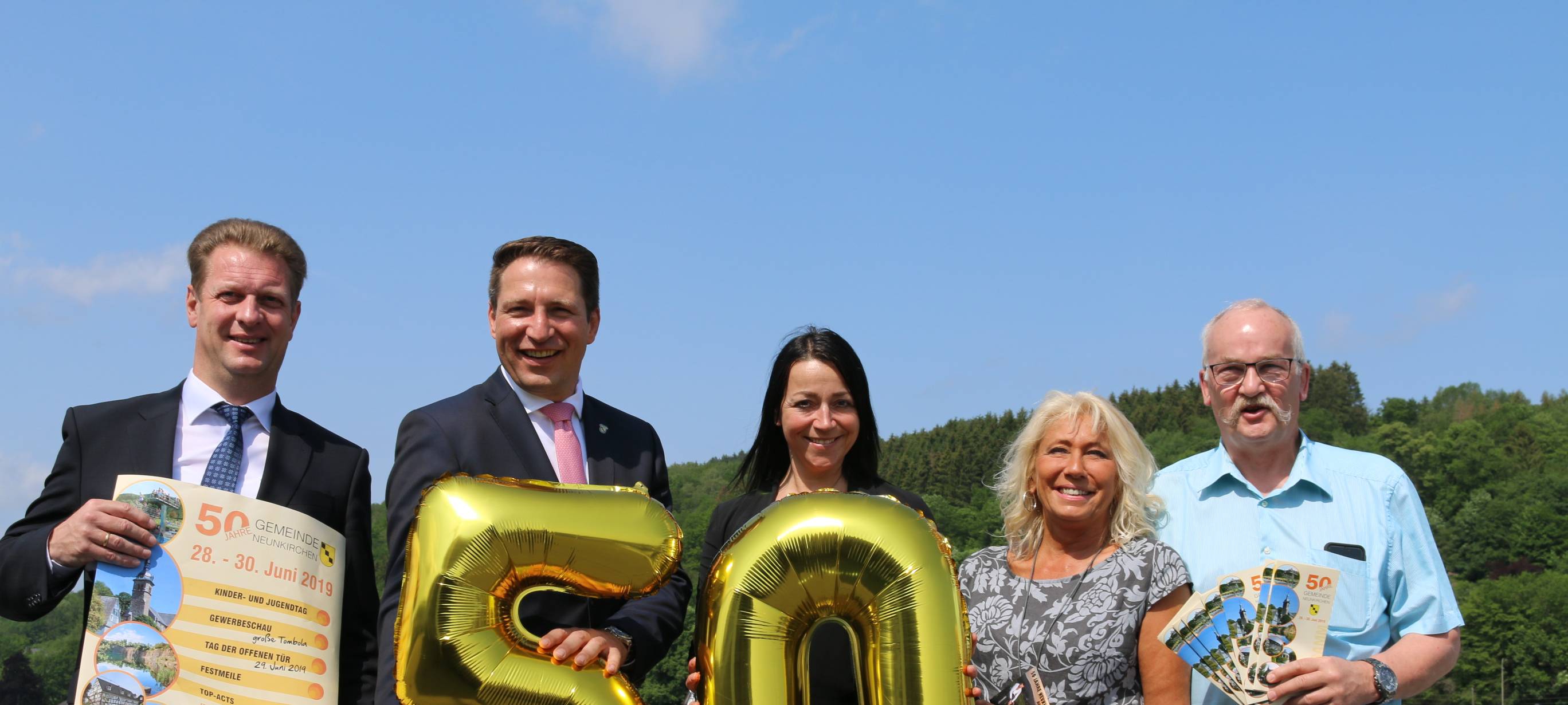 Die Gemeinde Neunkirchen feiert 50-jähriges Bestehen
