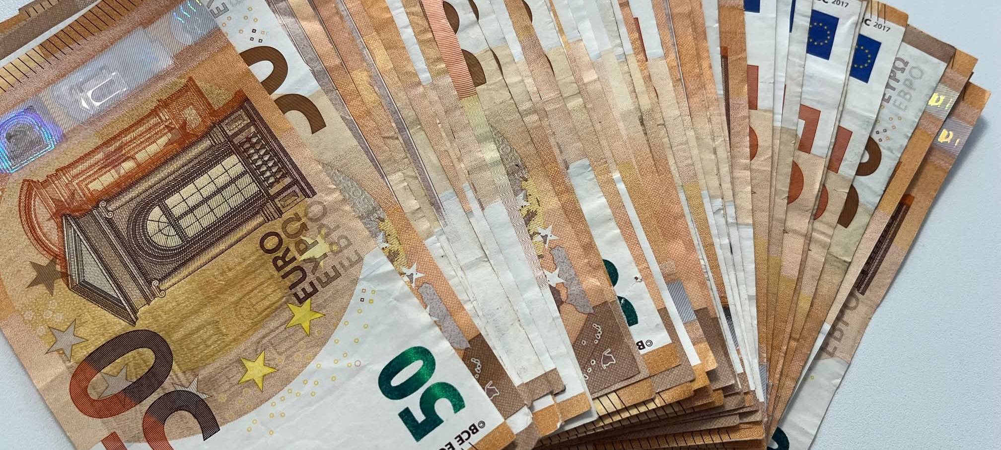 Spende im Briefumschlag
