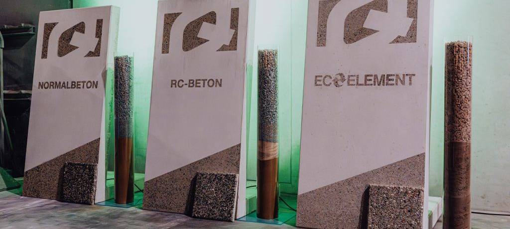 "Grüne" Betonfertigteile