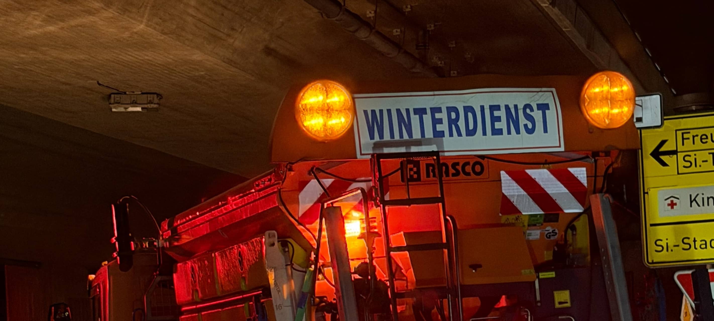 Streusalz geht zur Neige