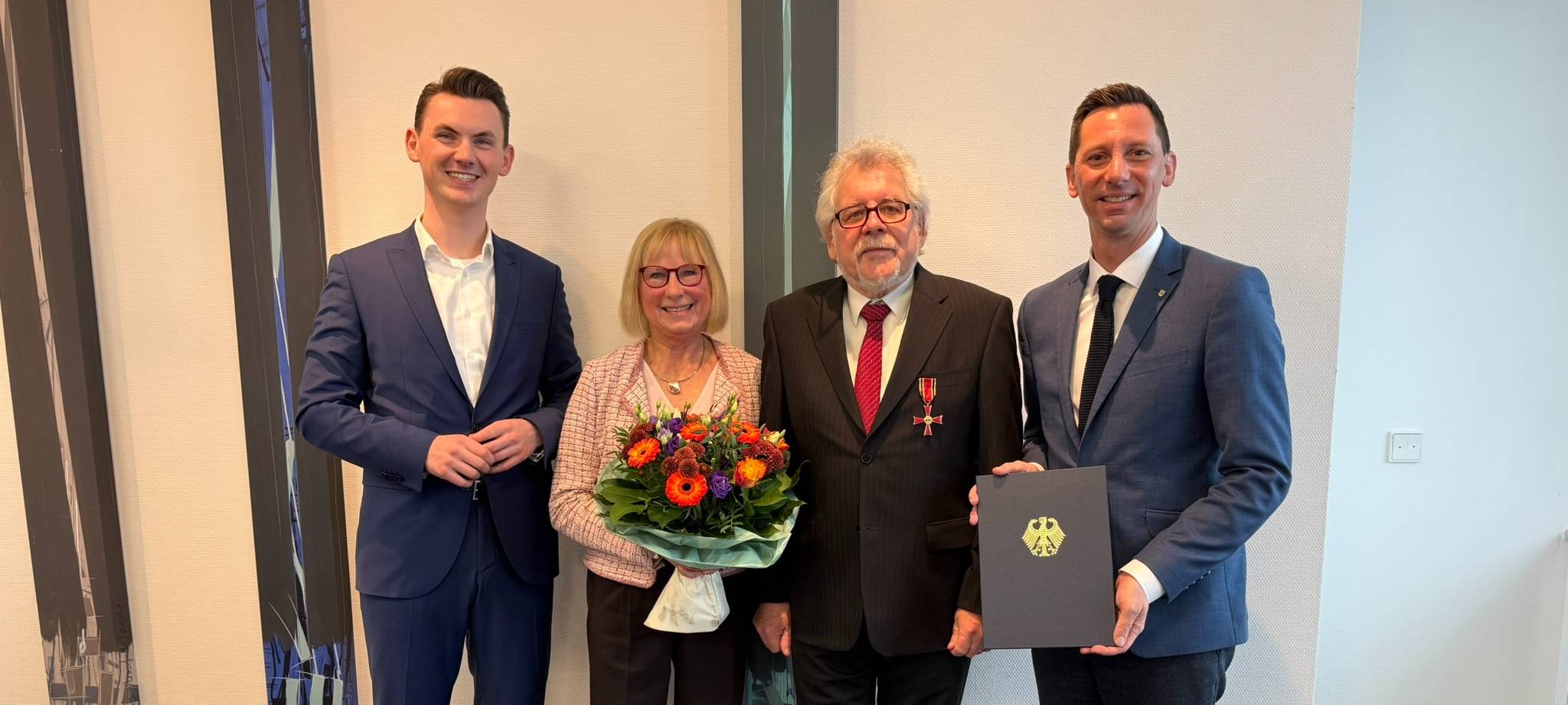 Bundesverdienstkreuz für Dieter Tröps