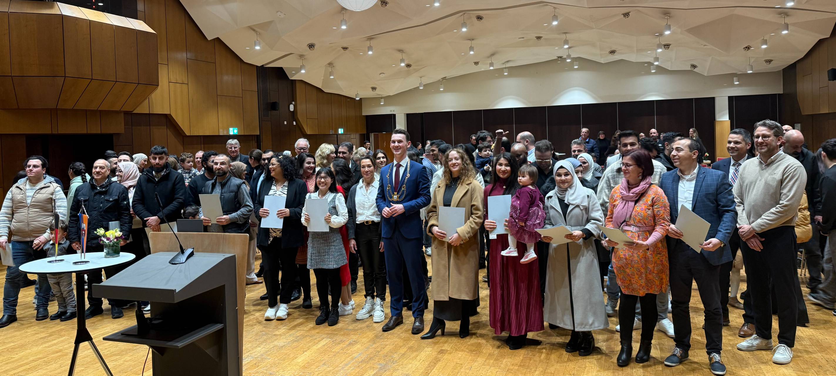 Neue Siegenerinnen und Siegener begrüßt