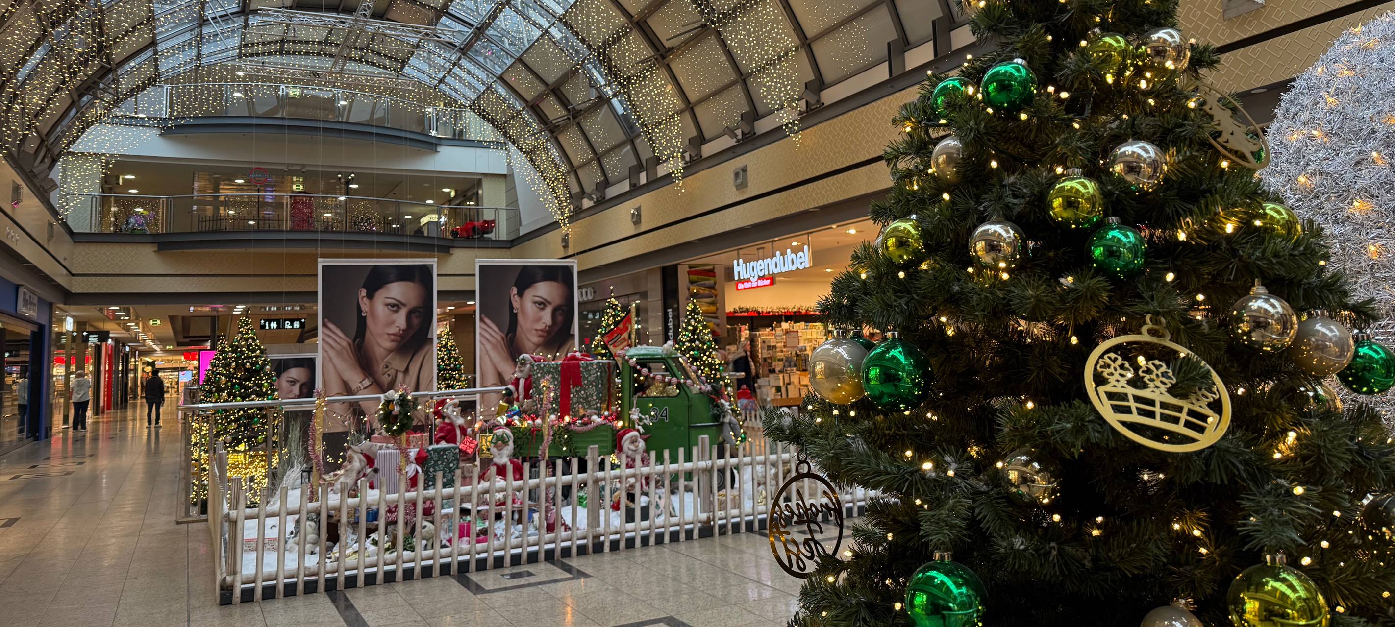 Weihnachtsgeschäft in der City Galerie läuft stabil, könnte laut Center-Manager Wladimir Senkewitsch aber stärker ausfallen.