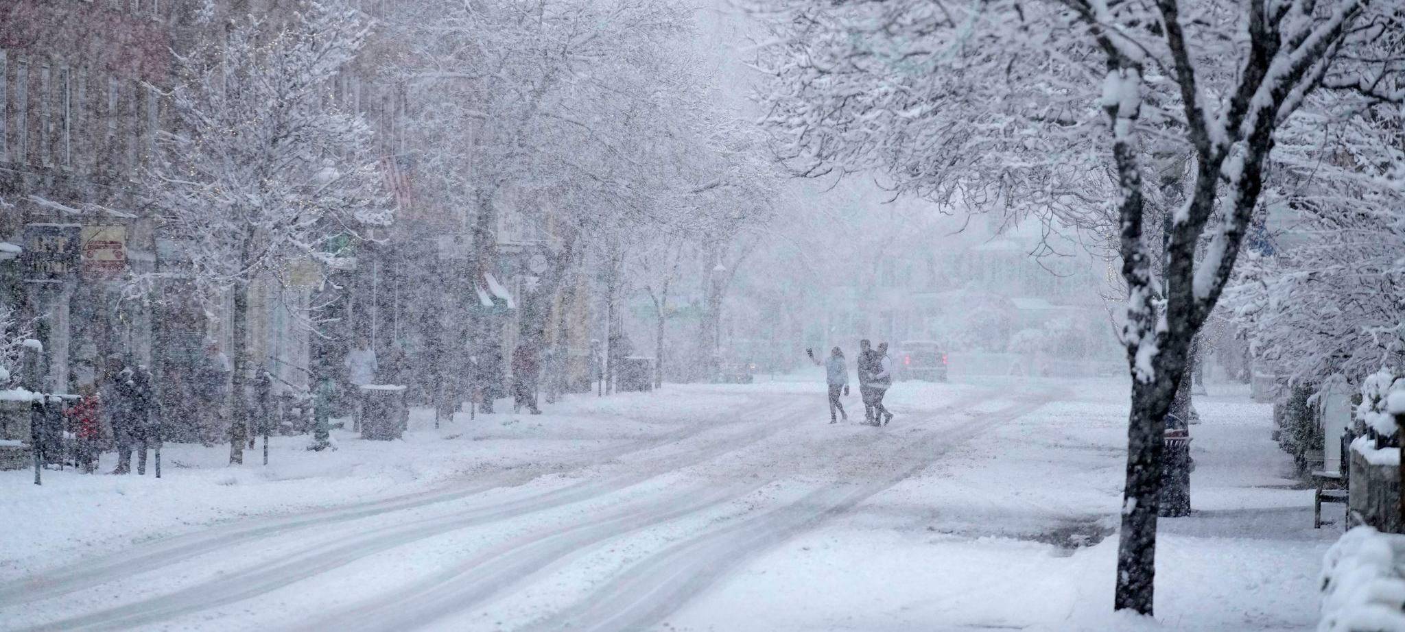 Winterwetter in Vermont