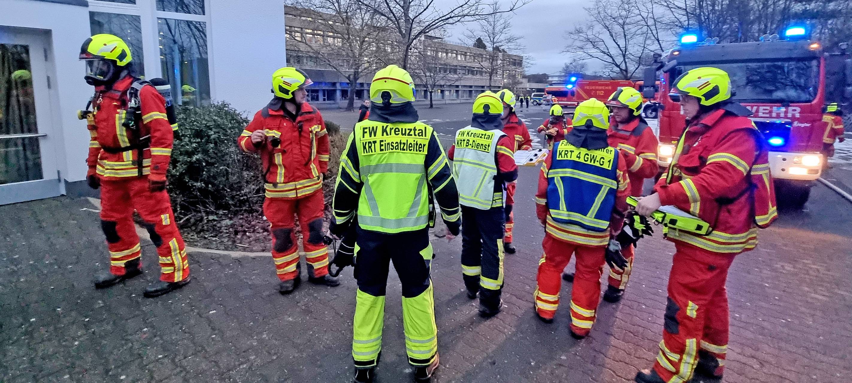 Gesamtschule in Kreuztal evakuiert