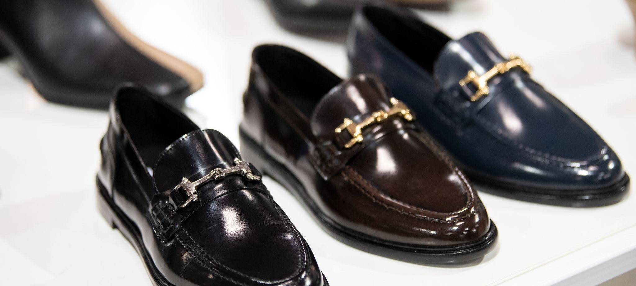 Lederloafer auf der Messe Premium in Berlin