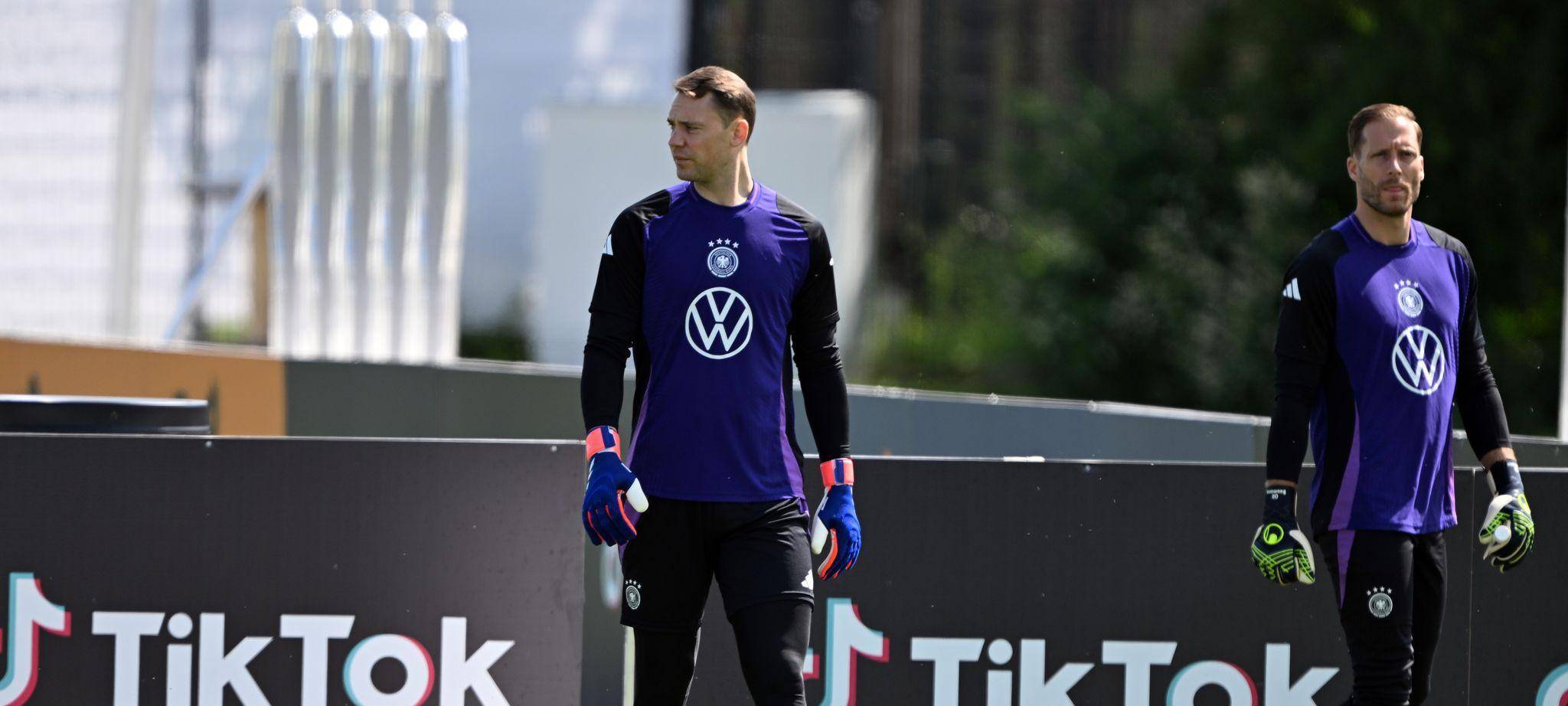 Nationalmannschaft in Herzogenaurach - Training