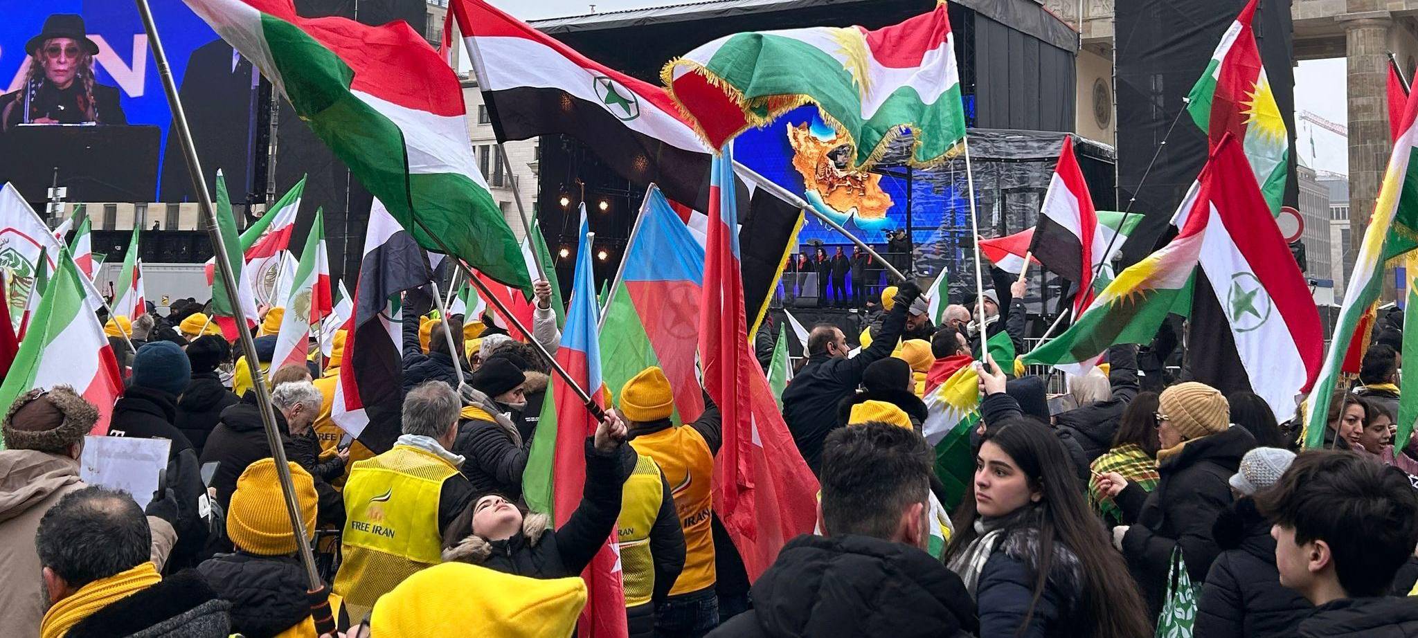 Demonstration für Freiheit im Iran