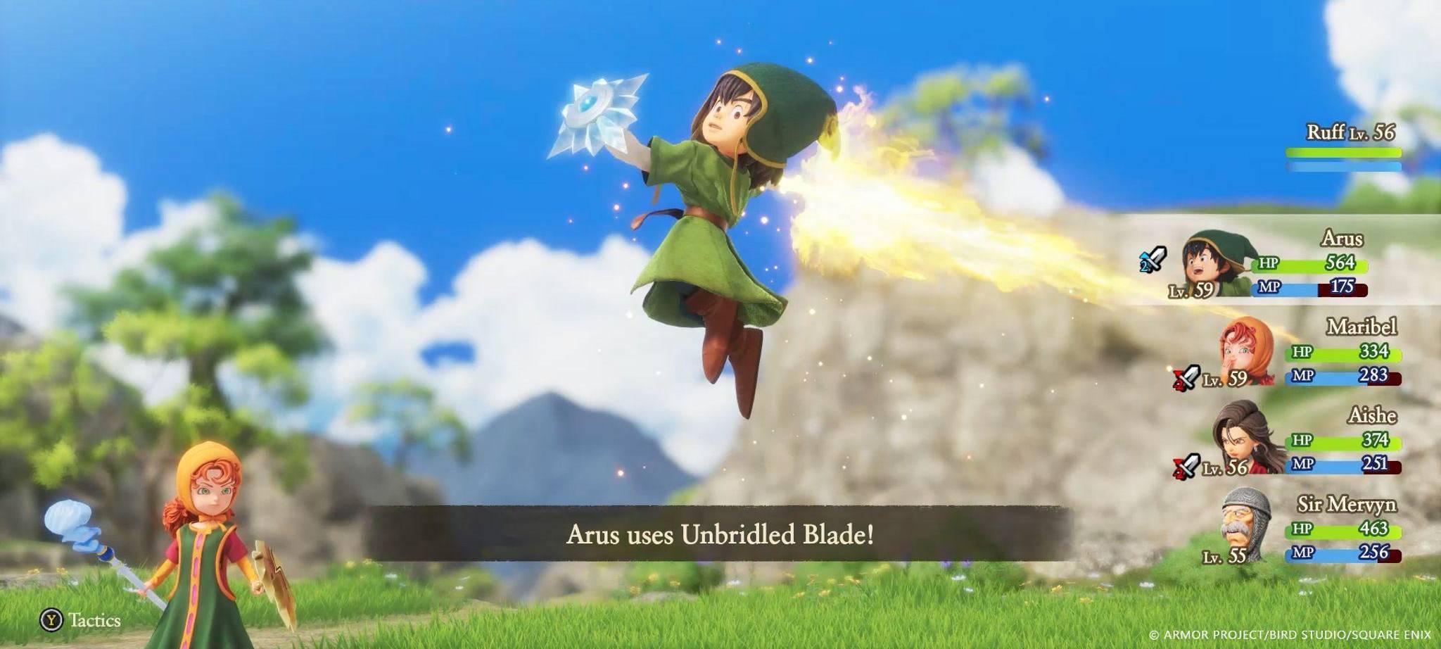 Screenshot vom Spiel «Dragon Quest VII Reimagined»