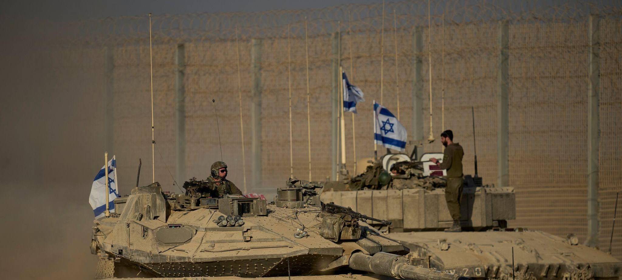 Nahostkonflikt - Grenze zwischen Israel und Gaza