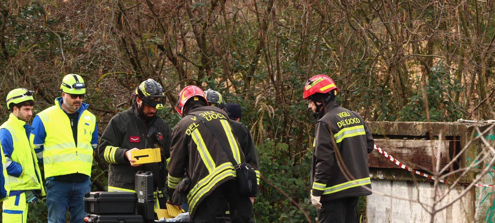 Italien - Brand bei Pesaro