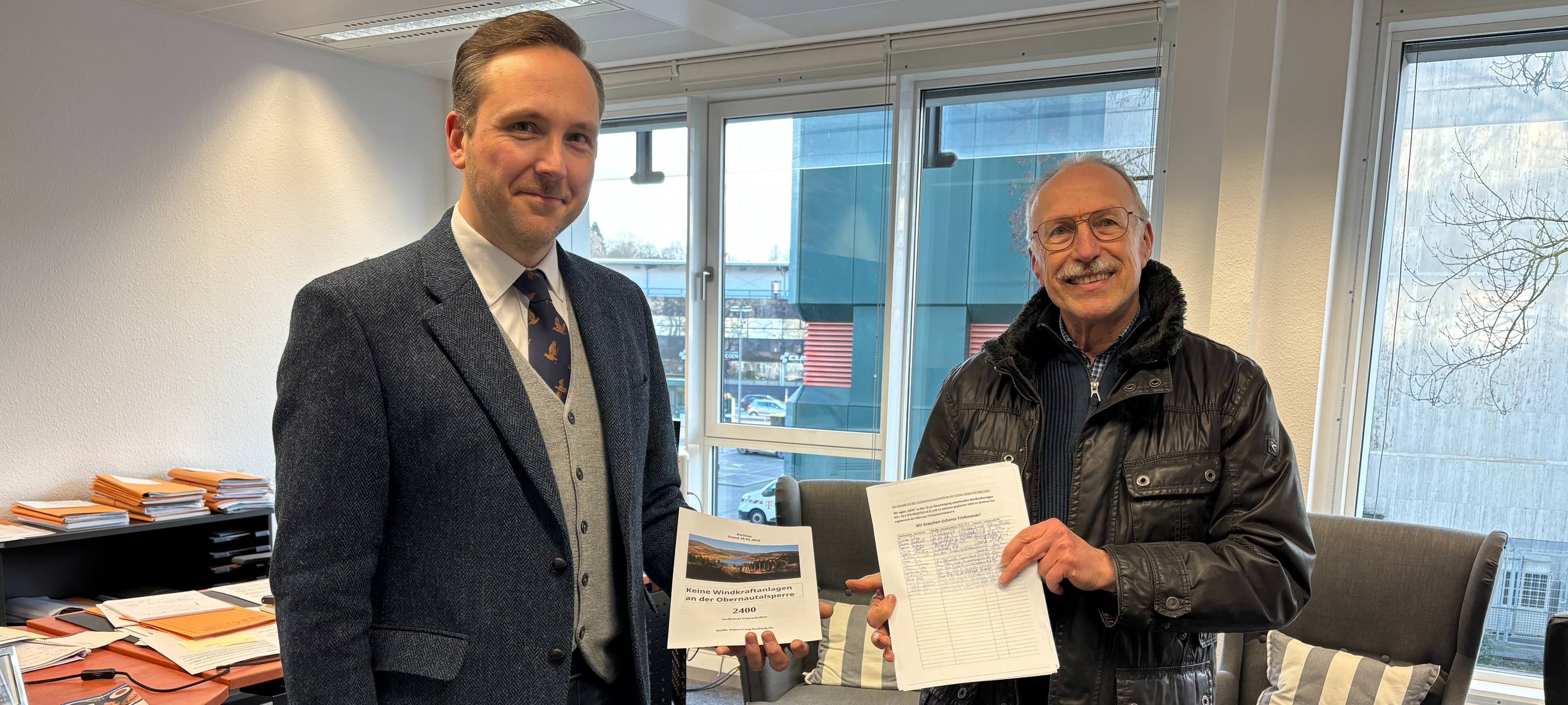 Anti-Windkraft-Demo in Siegen