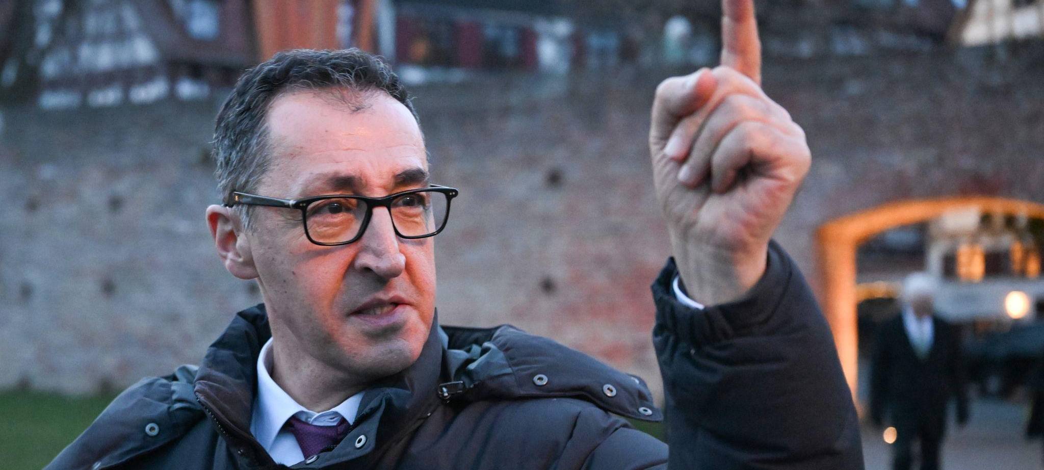 Wahlkampfabschluss des Grünen-Spitzenkandidaten Cem Özdemir