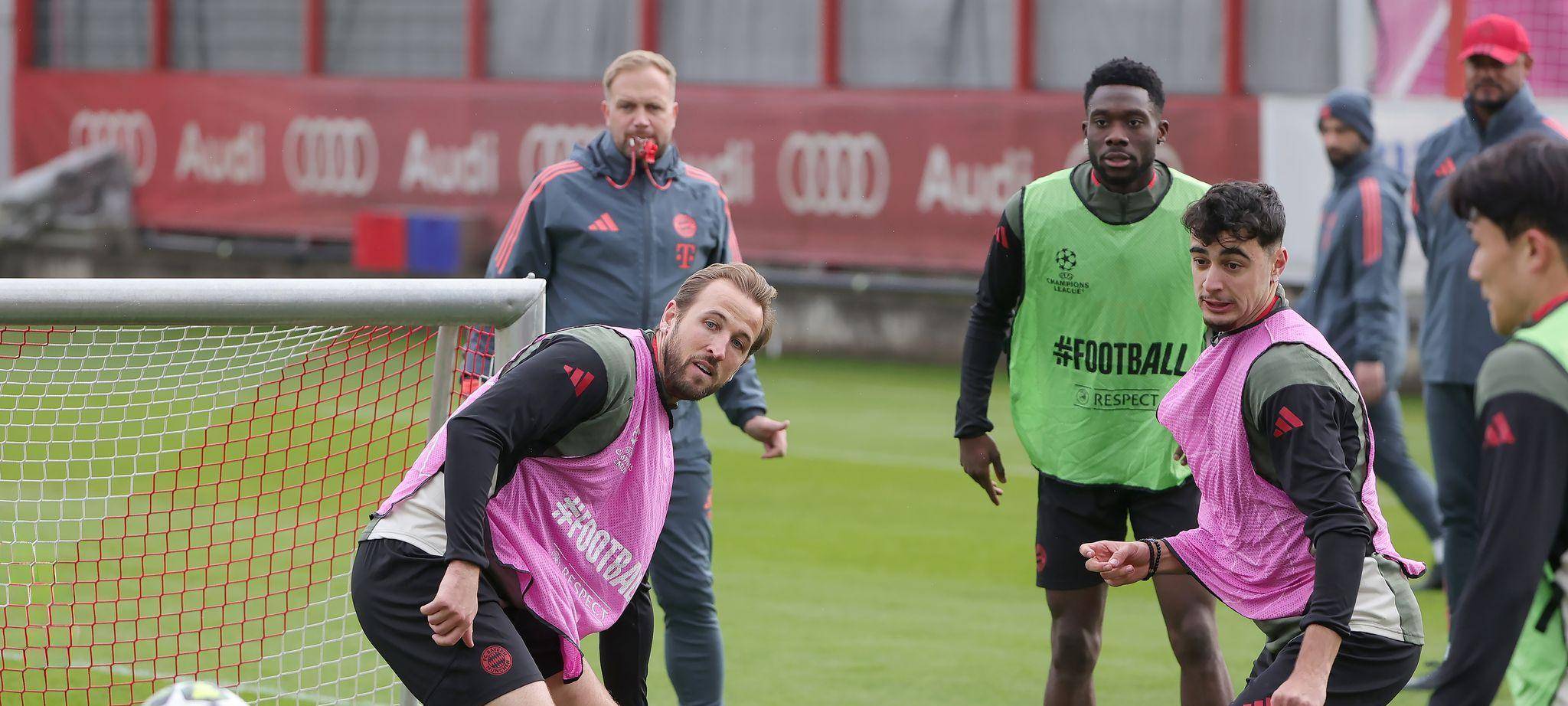 Abschlusstraining FC Bayern München