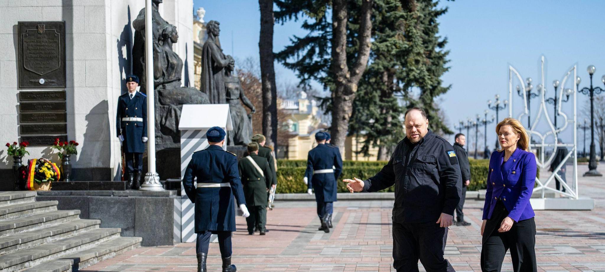 Bundestagstagspräsidentin Klöckner in der Ukraine