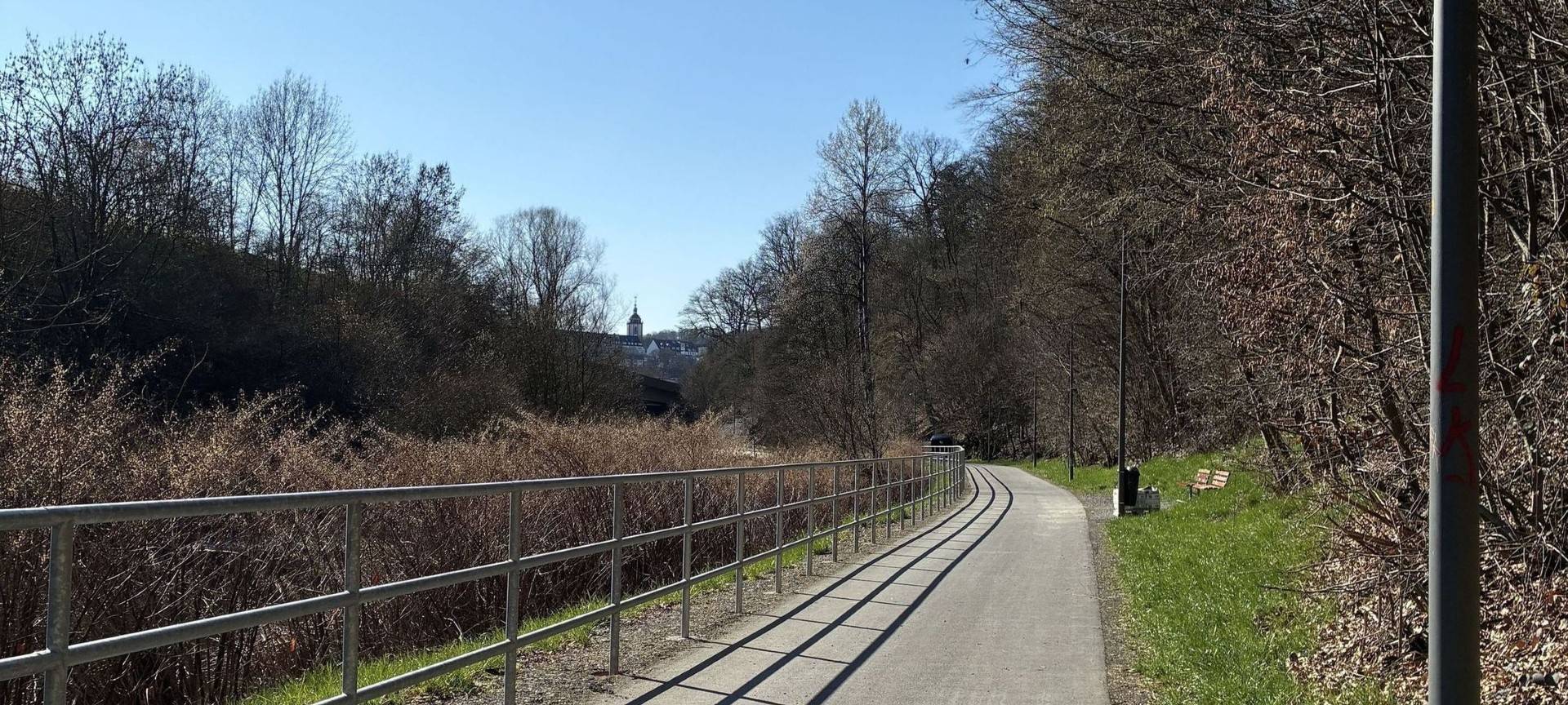Radweg in Siegen wieder nutzbar