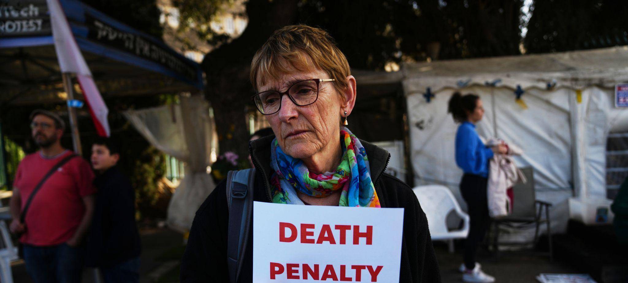 Proteste gegen Israels Beschluss zur Todesstrafe für Terroristen