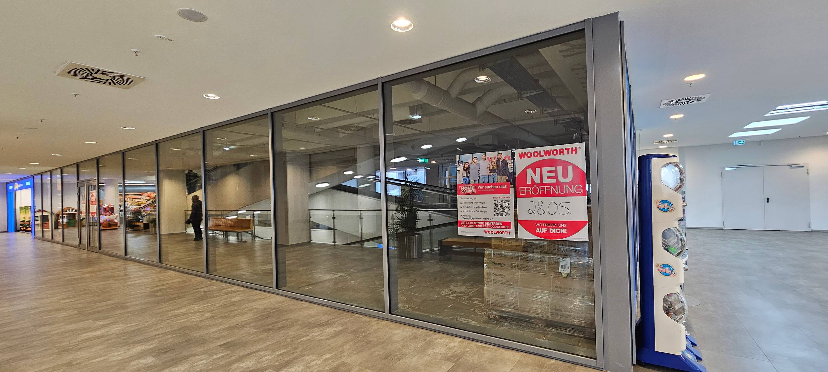 Neueröffnung Ende Mai