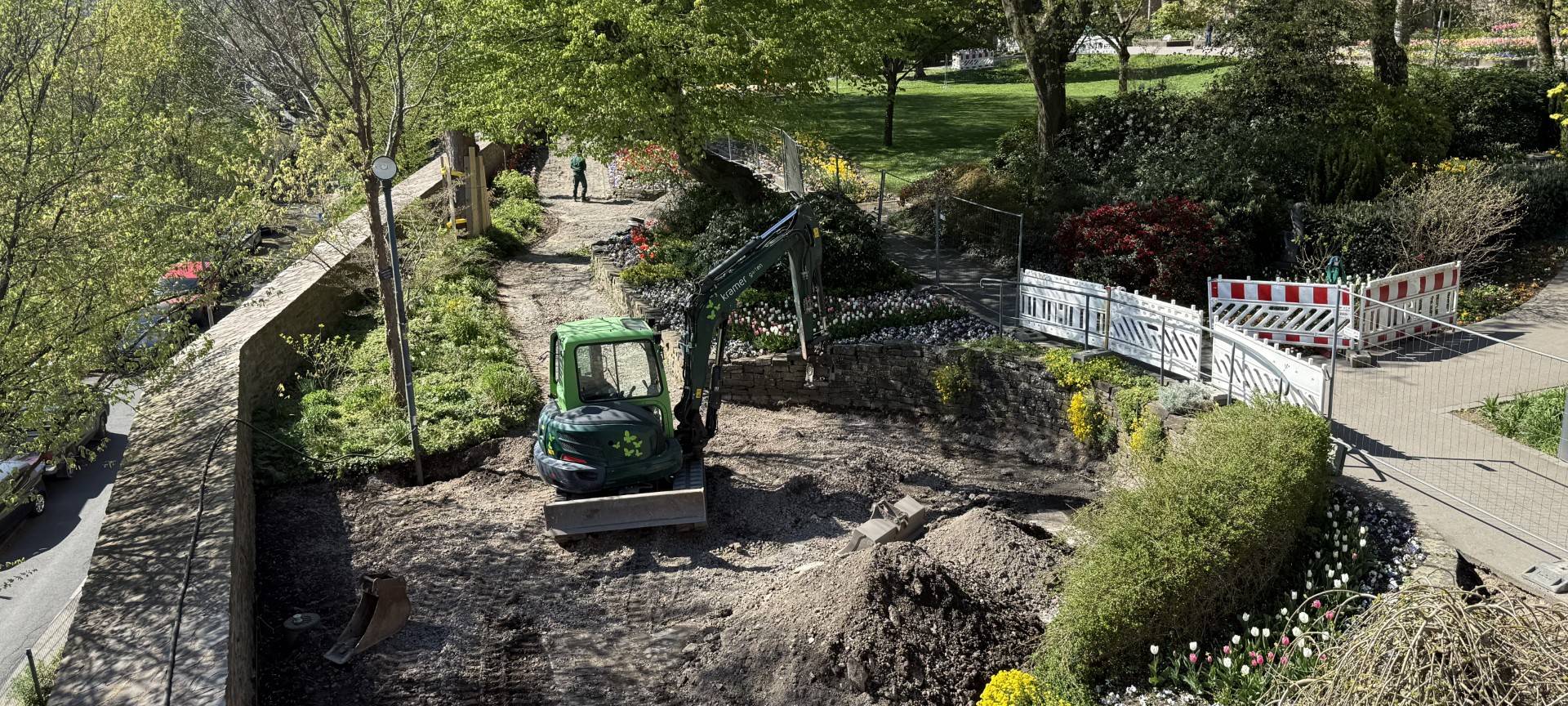 Offizieller Spatenstich