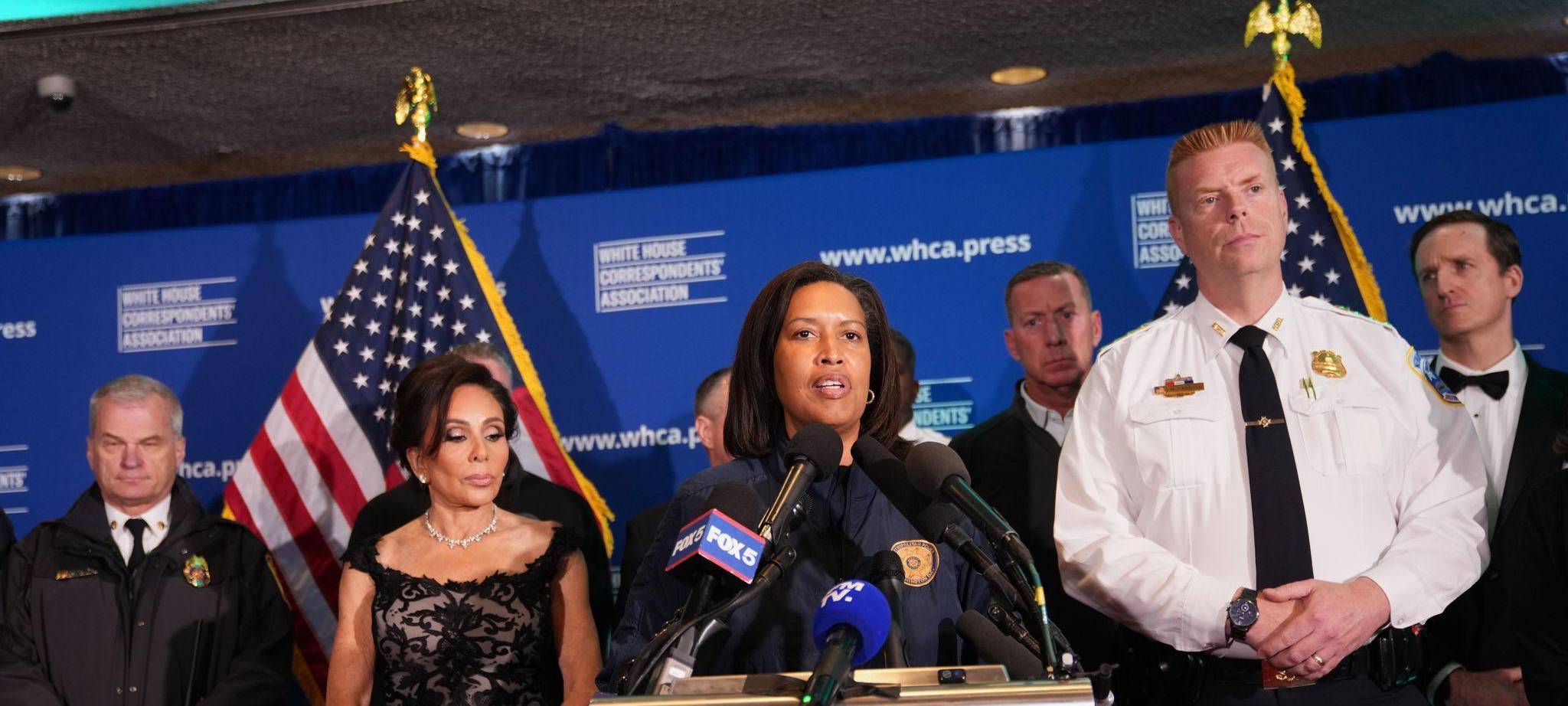 Schüsse bei Dinner mit Trump