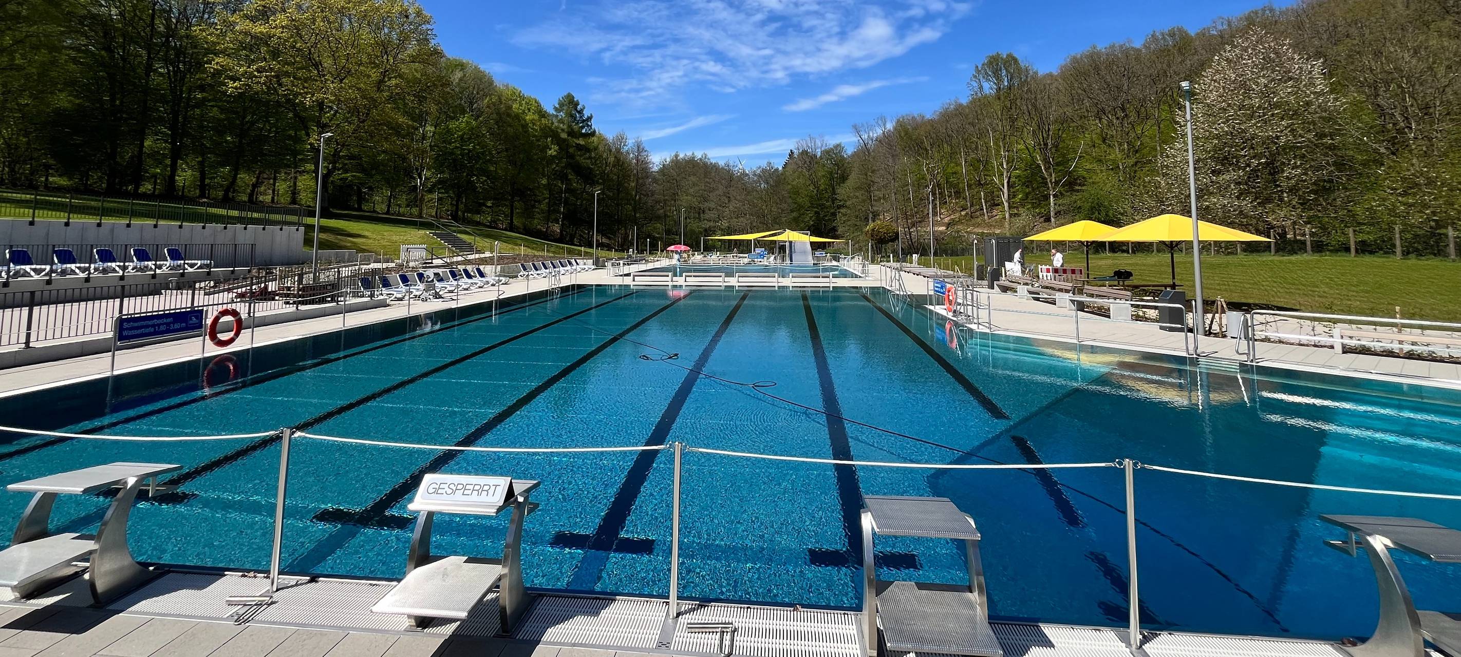 Saniertes Freibad Freudenberg öffnet wieder