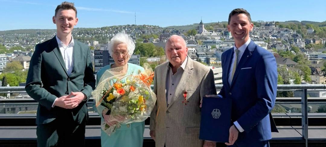 Bundesverdienstkreuz für Helmut Kring aus Eiserfeld
