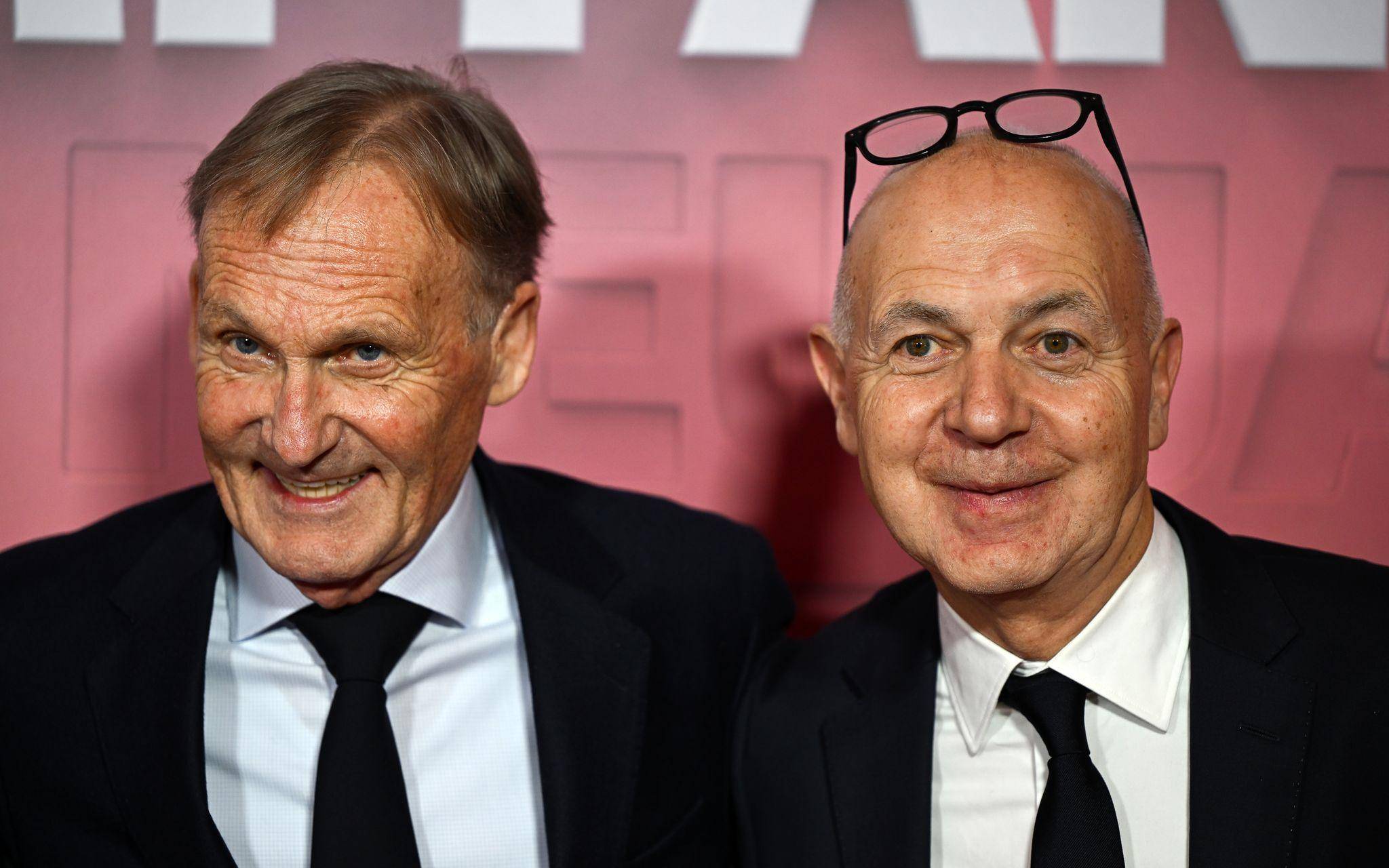 Hans-Joachim Watzke (l.) und Bernd Neuendorf (r.).