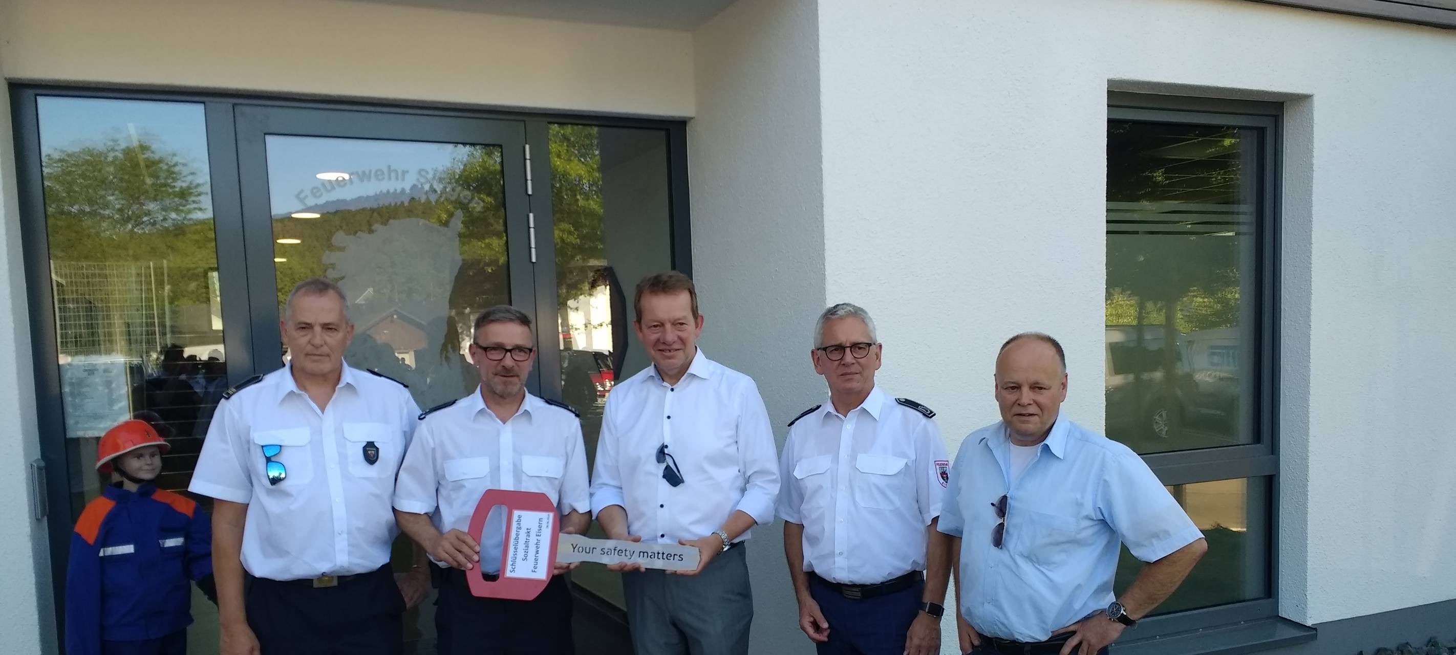 Neues Gebäude für die Freiwillige Feuerwehr Eisern