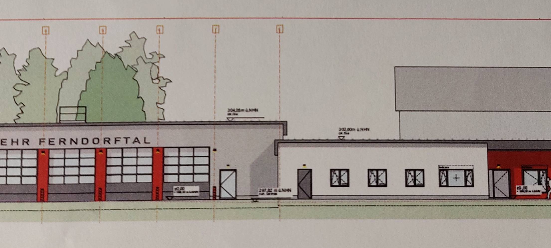 Neues Feuerwehrhaus in Ferndorf