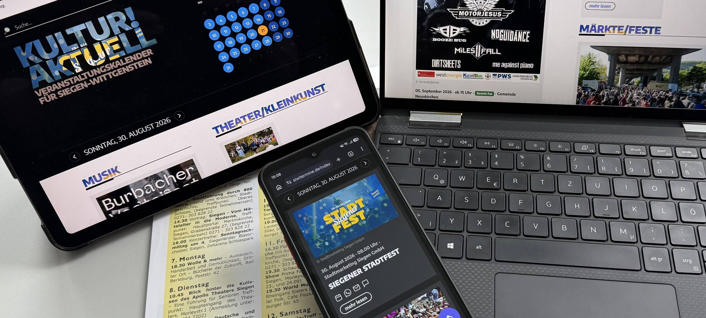 Neuer Kultur-Kalender für Siegen-Wittgenstein online