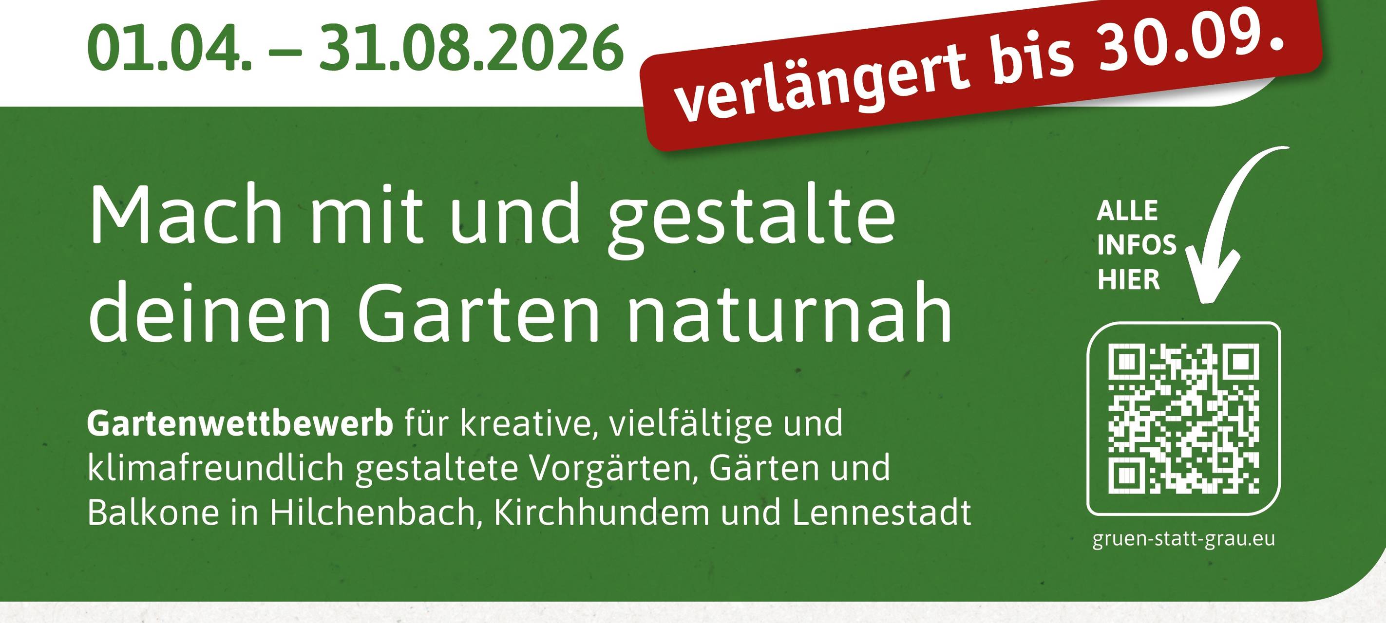 Hilchenbach sucht das schönste Grün der Region