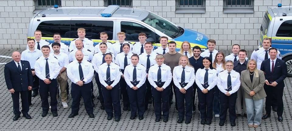 Neue Polizisten in Siegen-Wittgenstein
