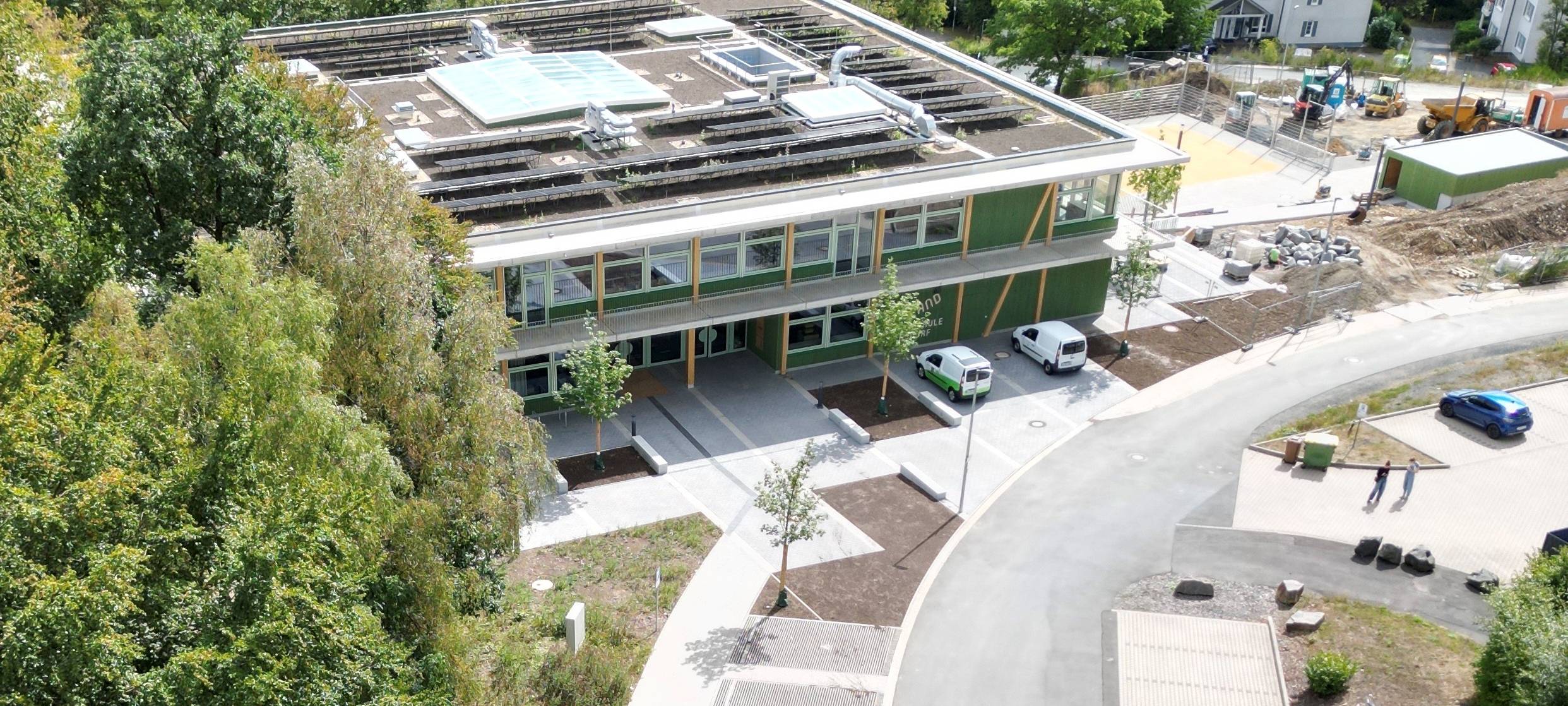 Zu Fuß zur Grundschule
