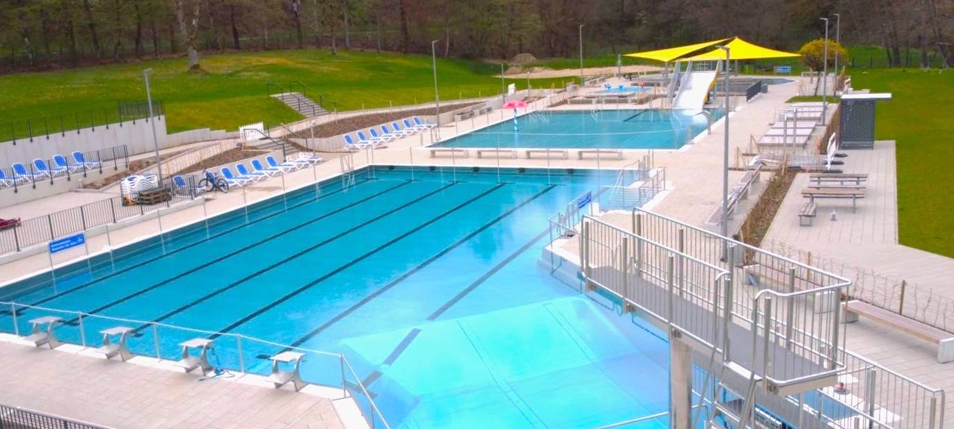 Run auf das neue Freibad