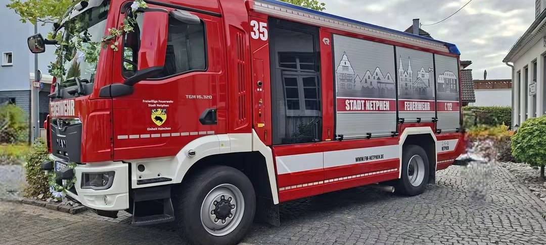 Moderne Löschtechnik für Löschgruppe Hainchen