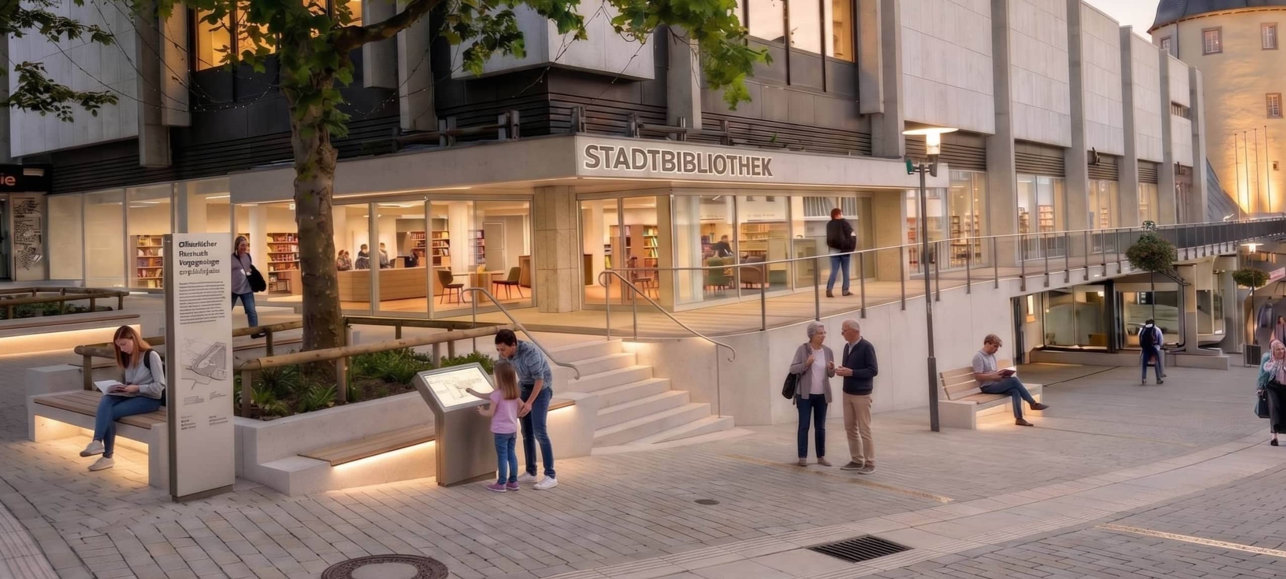 Stadtrat plant Umzug der Stadtbibliothek