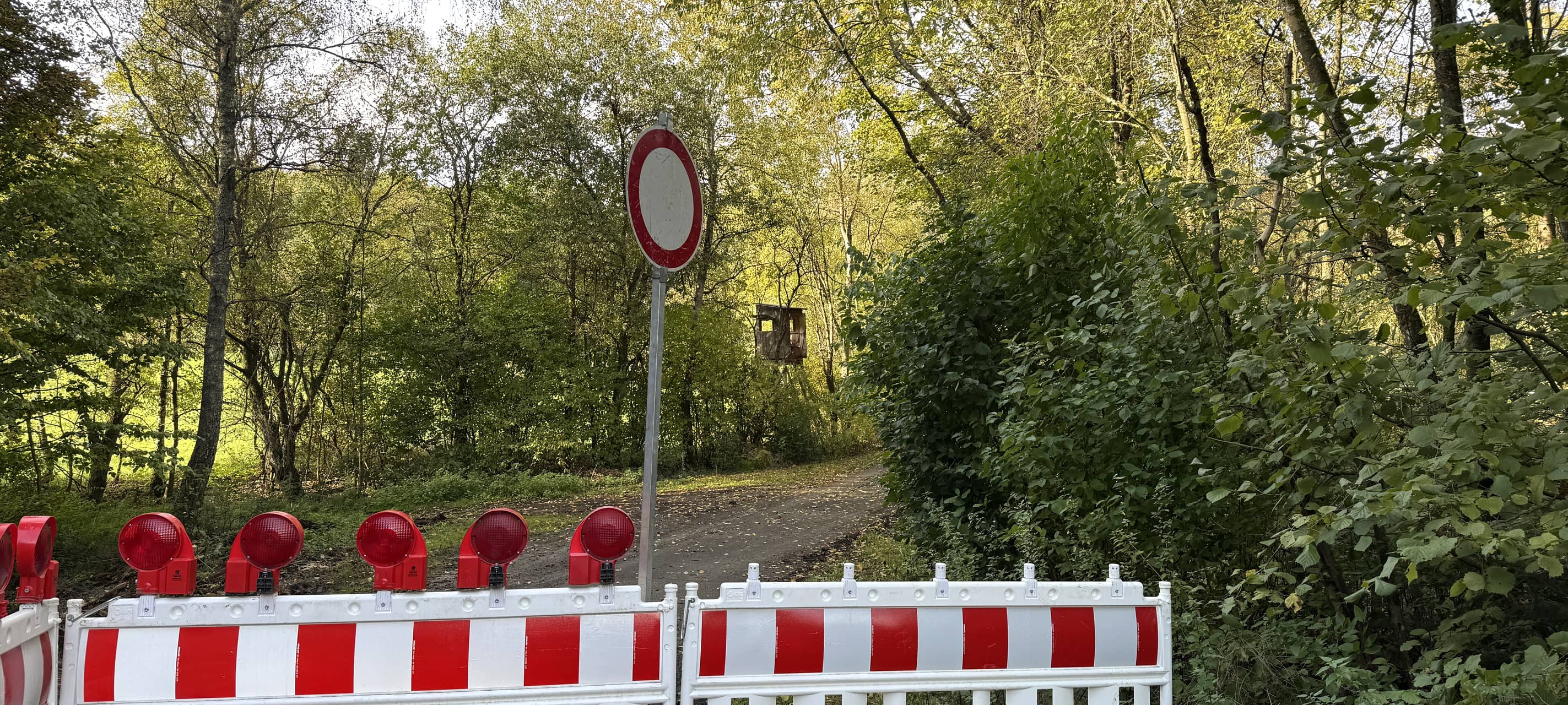 Bauarbeiten laufen