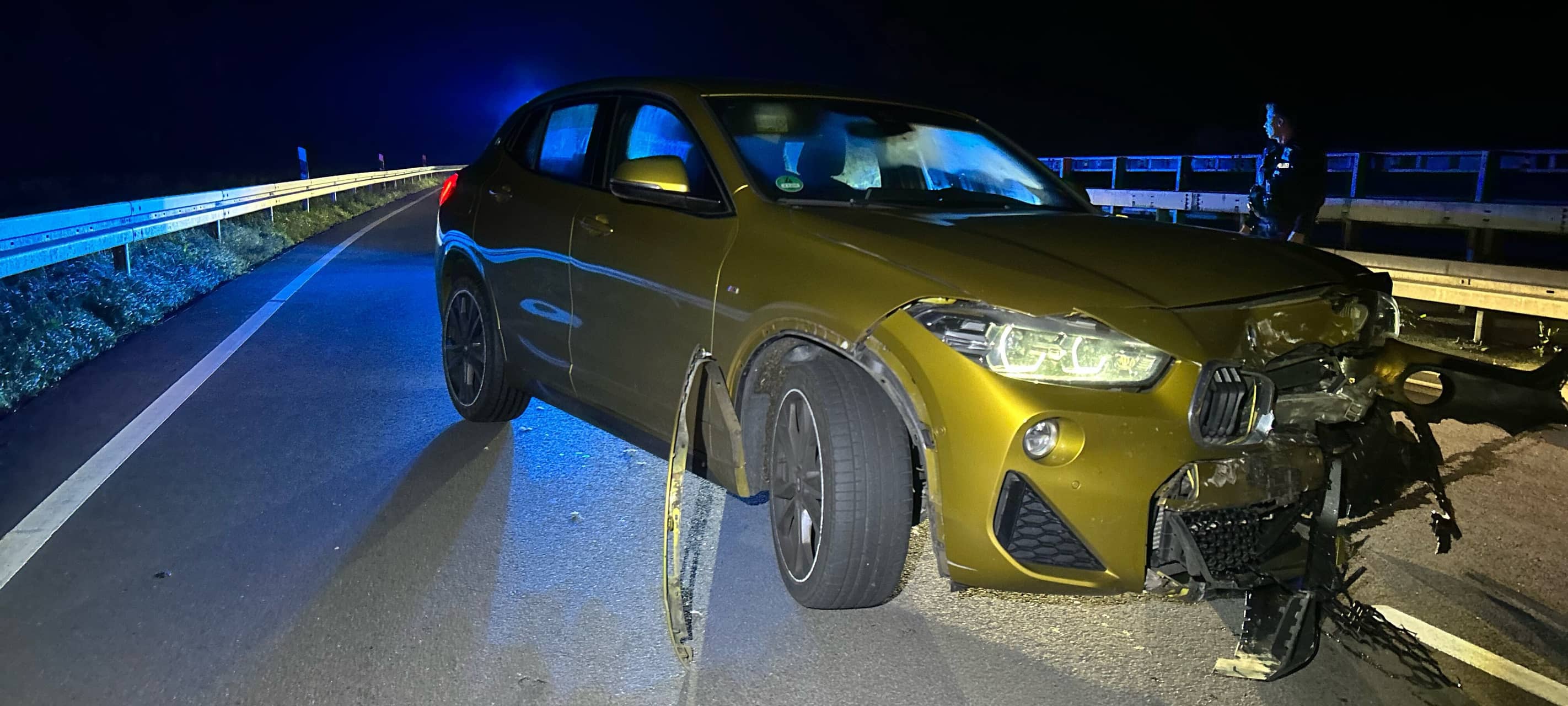 Verlassener Unfallwagen wurde aufgefunden