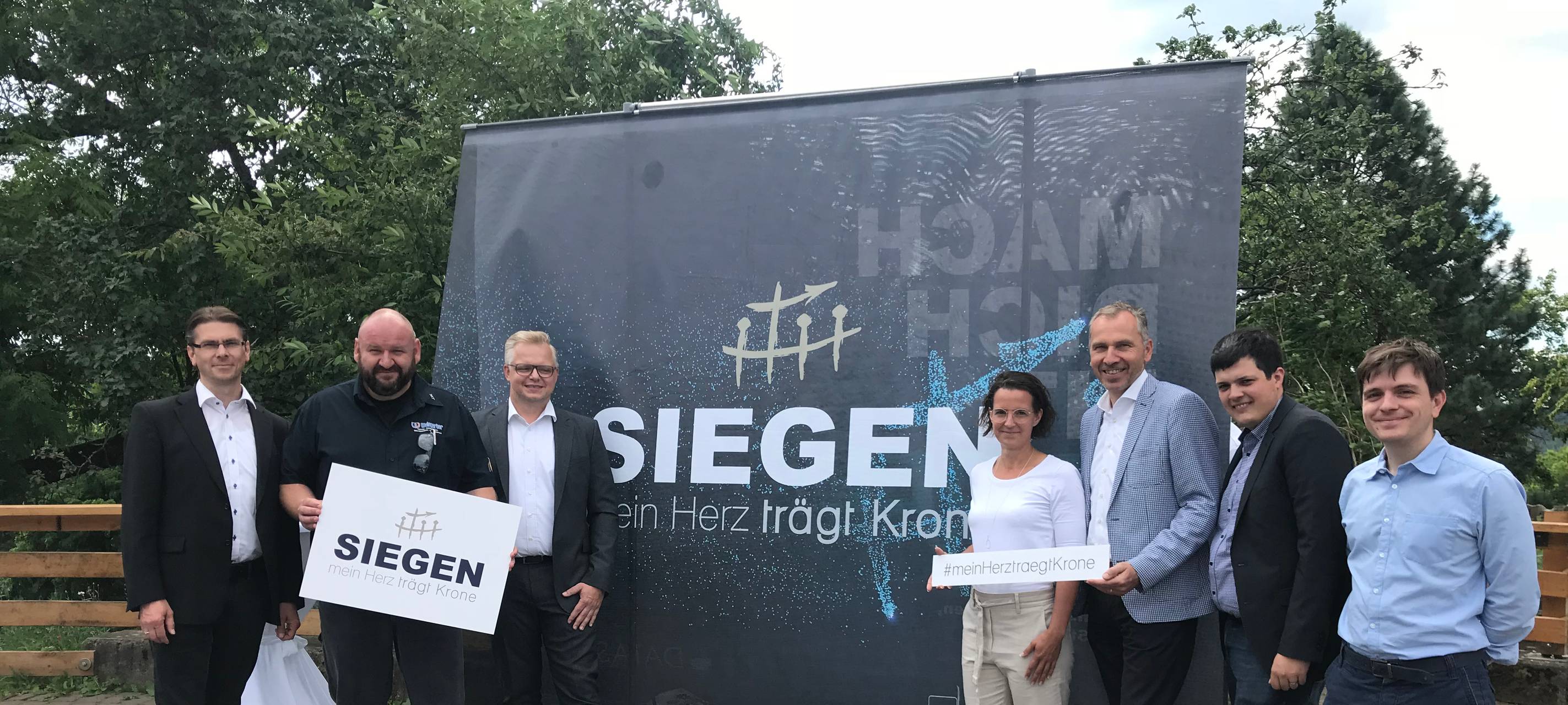 Siegener Imagekampagne "SIEGEN - Mein Herz trägt Krone"