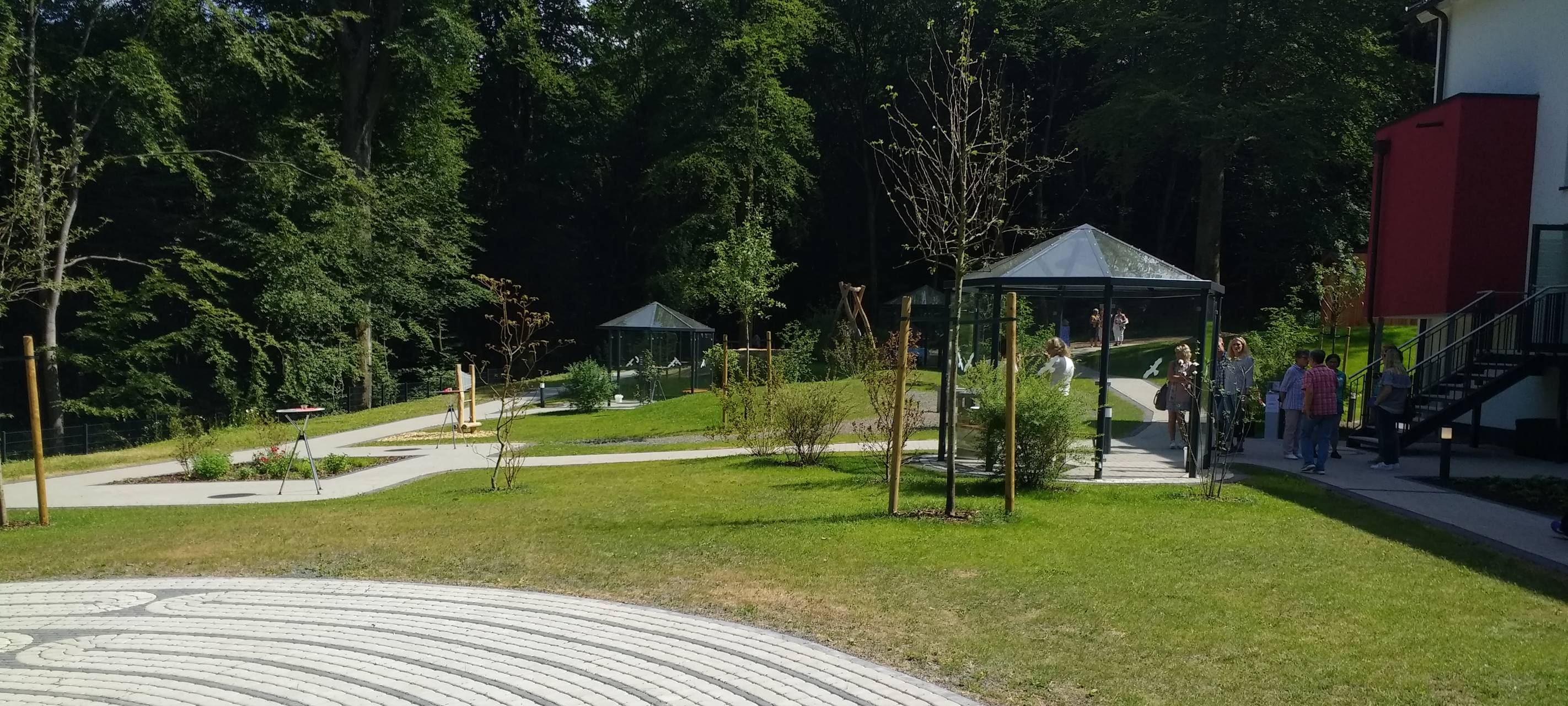 Marien Hospiz eröffnet neuen Klostergarten